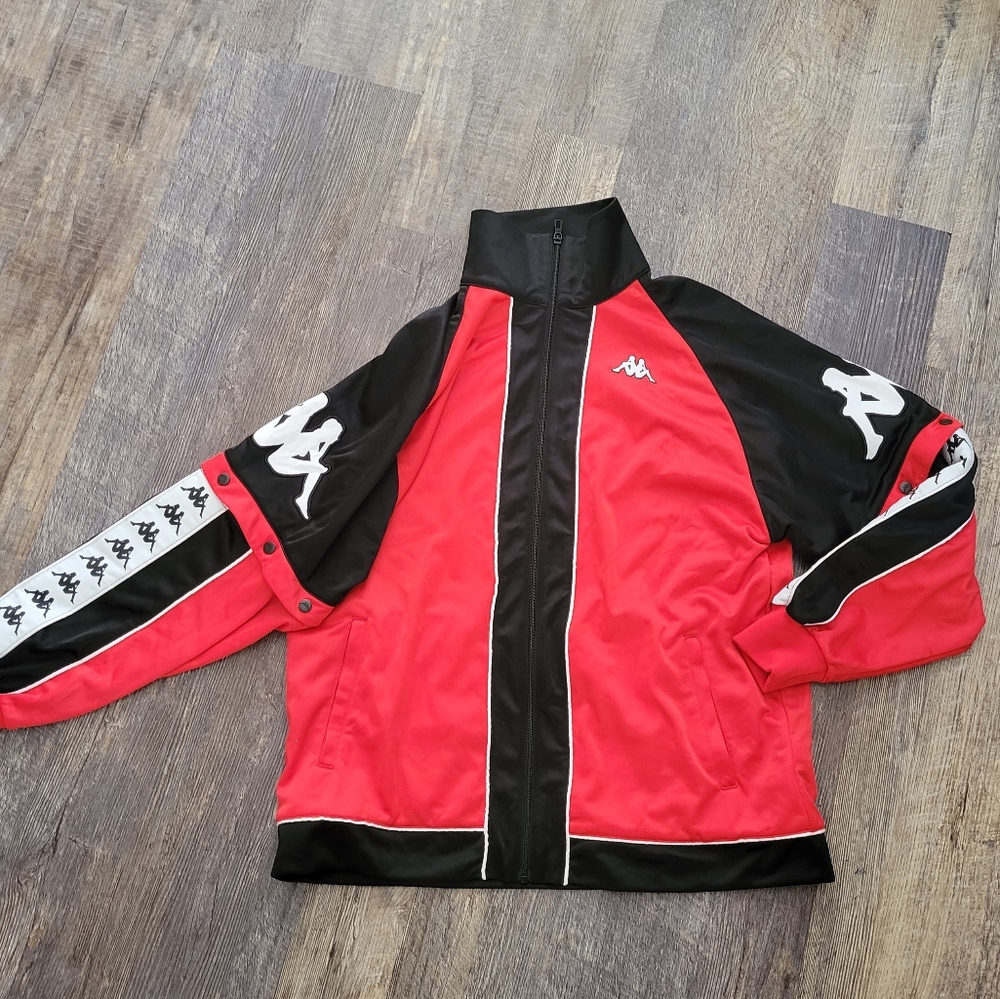 Kappa snap sleeves jacket